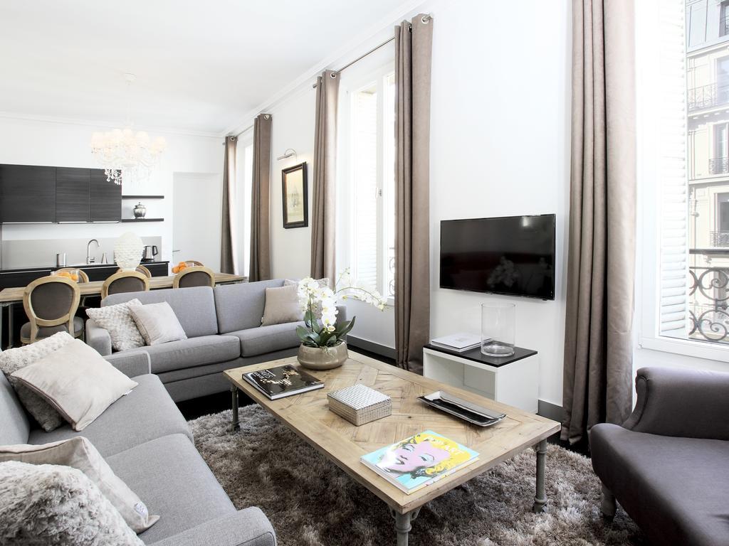 Livinparis - Luxury 3 Bedrooms Le Louvre I Rum bild