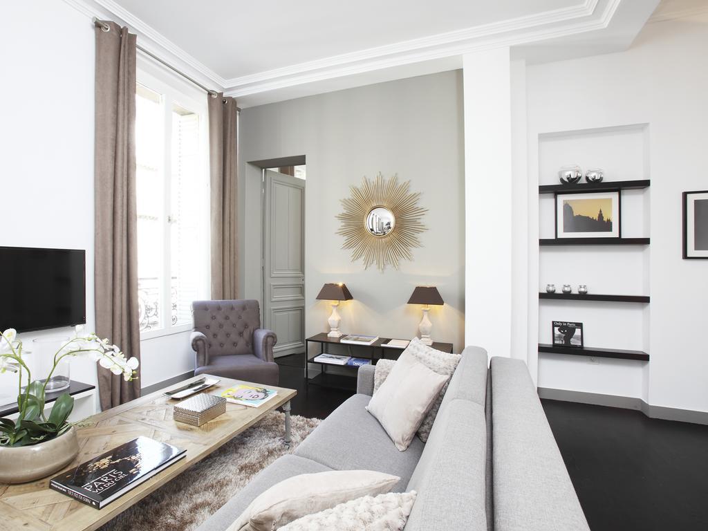 Livinparis - Luxury 3 Bedrooms Le Louvre I Rum bild