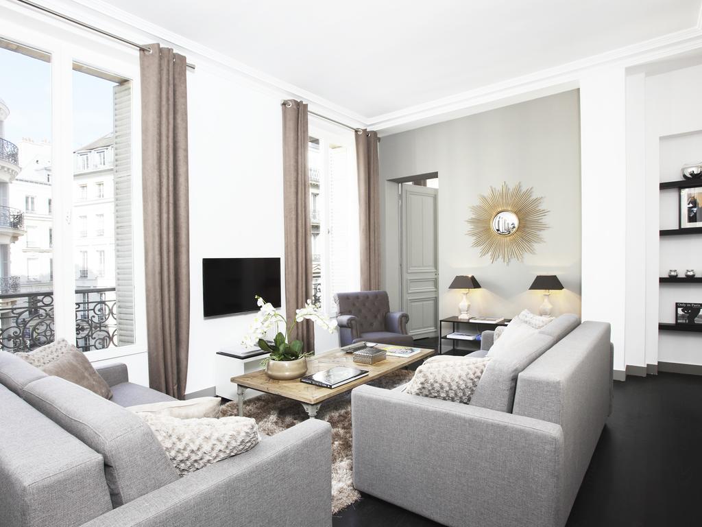 Livinparis - Luxury 3 Bedrooms Le Louvre I Rum bild
