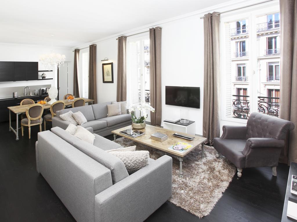 Livinparis - Luxury 3 Bedrooms Le Louvre I Rum bild